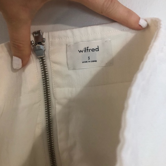 Aritzia Wilfred denim tube top - Picture 2 of 5